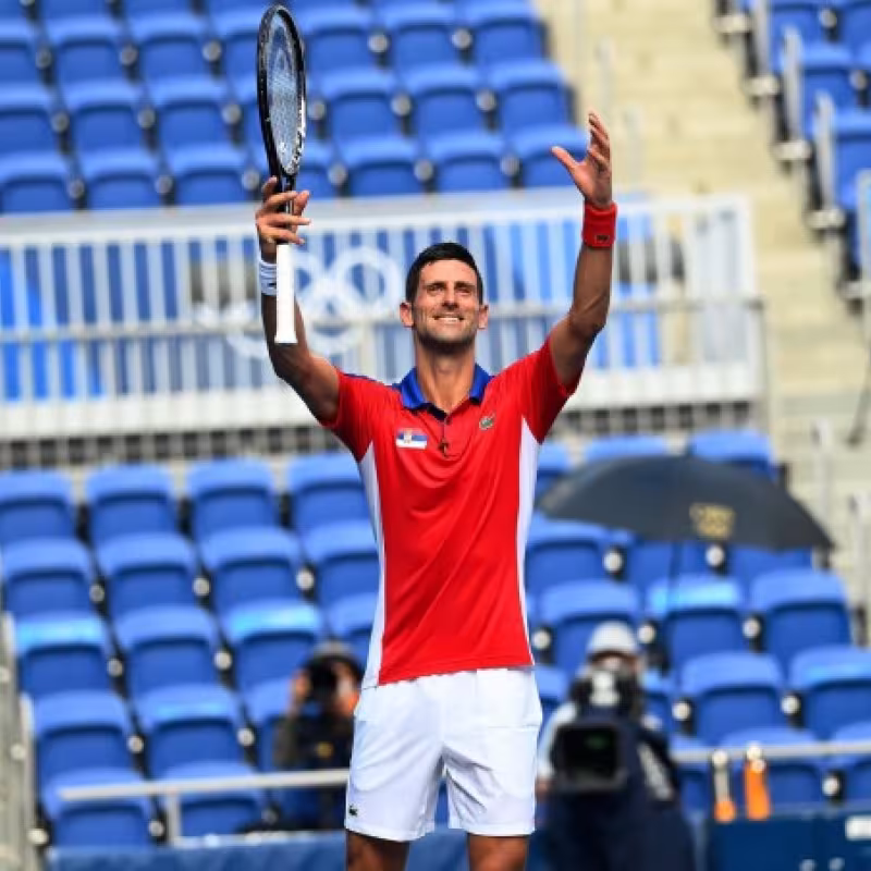 Djokovic quiere todo: se anotó en el dobles mixto