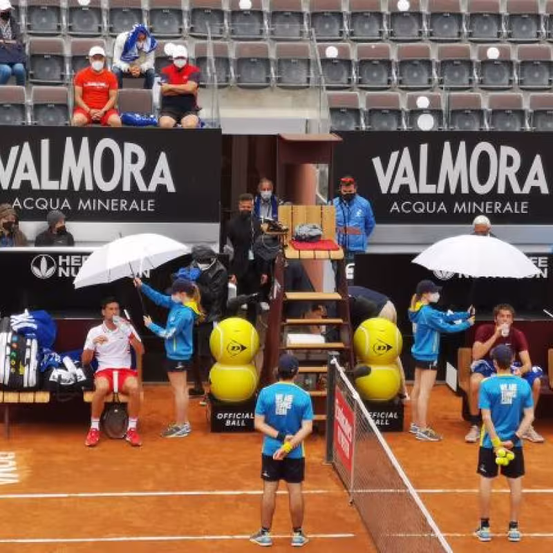 Se enojó Djokovic: "¿Hasta cuándo vamos a seguir jugando?"