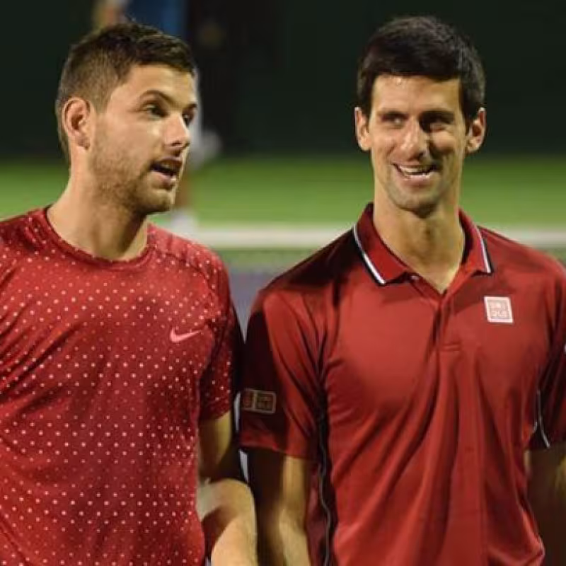 Djokovic ya entrena en la Arthur Ashe junto a Krajinovic y Verdasco