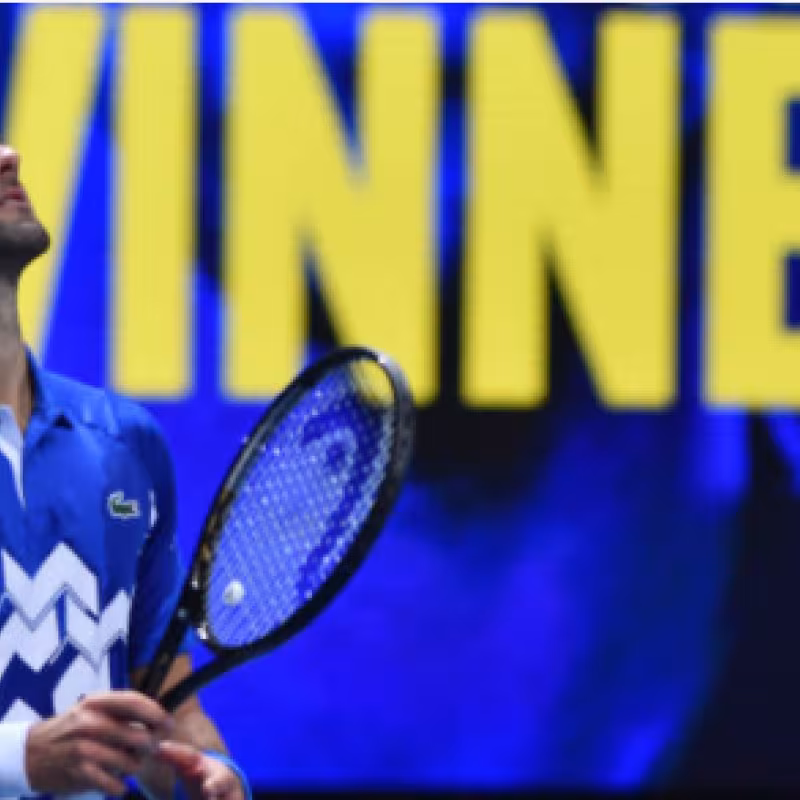Djokovic celebra su victoria en Londres. Fuente: Getty