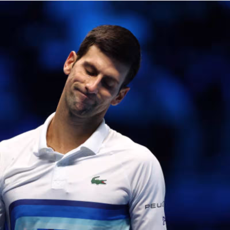 Novak Djokovic, en las pasadas ATP Finals. Fuente: Getty