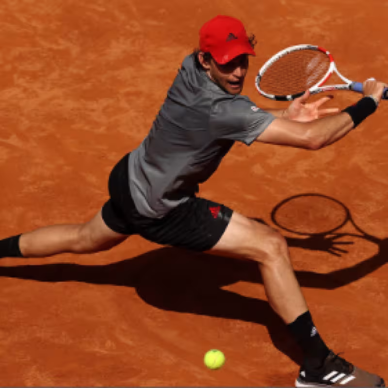 Dominic Thiem, opciones ganar Roland Garros 2021. Foto: gettyimages