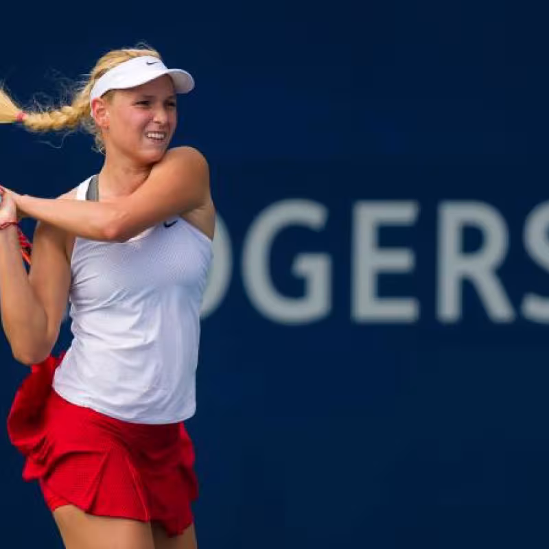 Donna Vekic y una encomiable implicación con el tenis en Croacia