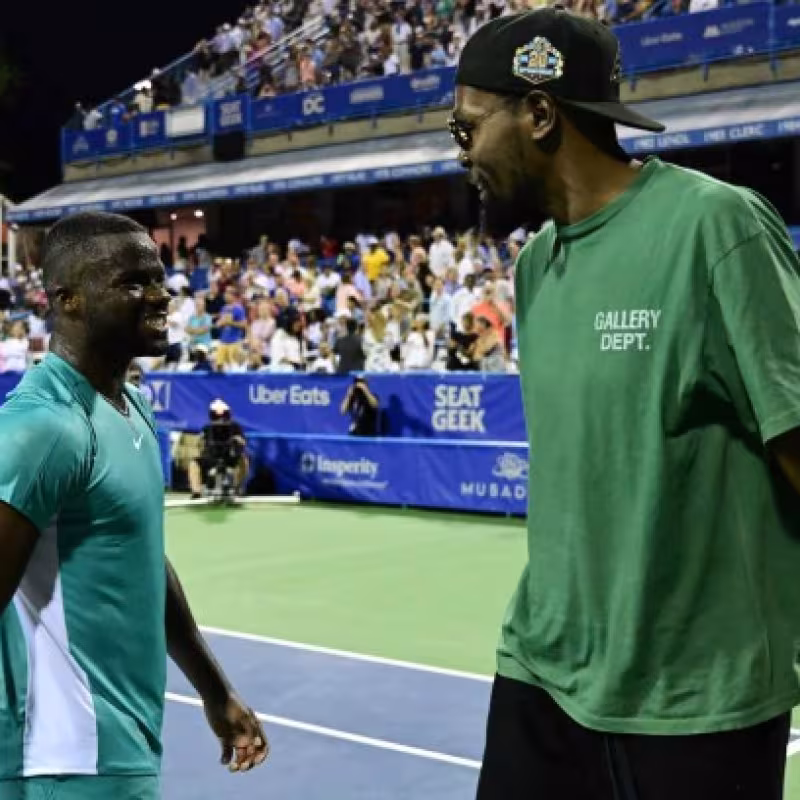 Kevin Durant, presente en el torneo de Washington: "Estamos orgullosos de Tiafoe"