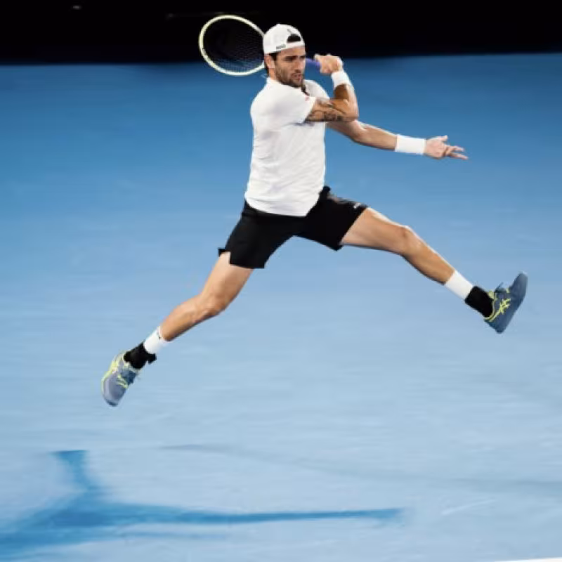 Análisis - Así son las zapatillas Asics Gel-Resolution 9 de Matteo Berrettini