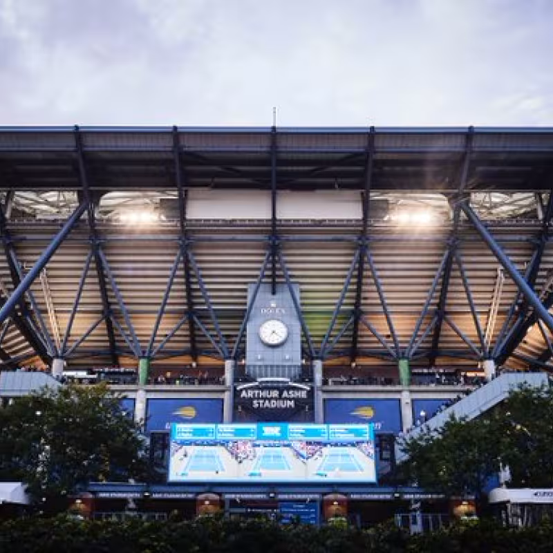 Arthur Ashe Stadium. Fuente: US Open