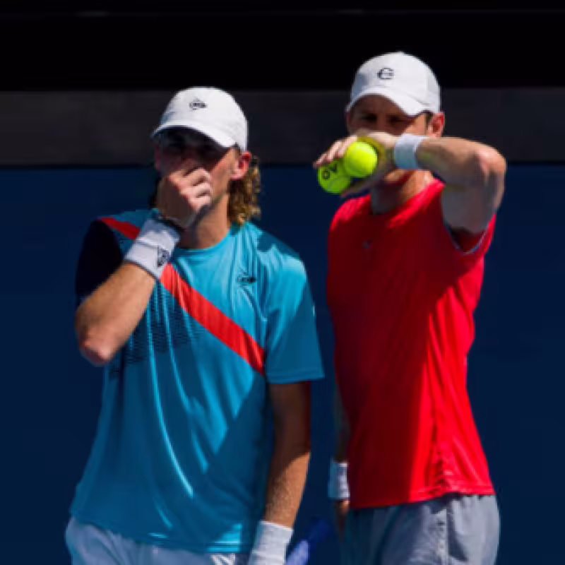 Max Purcell y Matthew Ebden, a por el título en Australia. Fuente: Getty