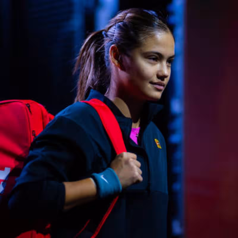 Emma Raducanu, en una imagen de archivo. Foto: Getty