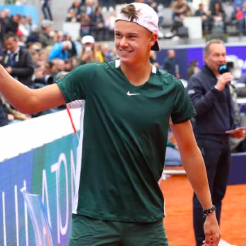 Rune: “Mi principal objetivo es ser el número uno del mundo”. Foto: Getty