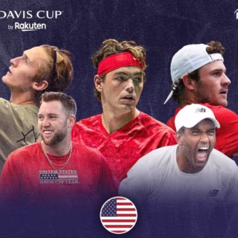 Copa Davis. Estados Unidos presenta un equipo de garantías para medirse a Colombia