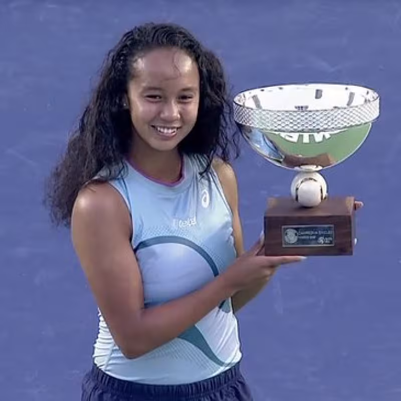 Leylah Fernandez captura en Monterrey su primer título WTA