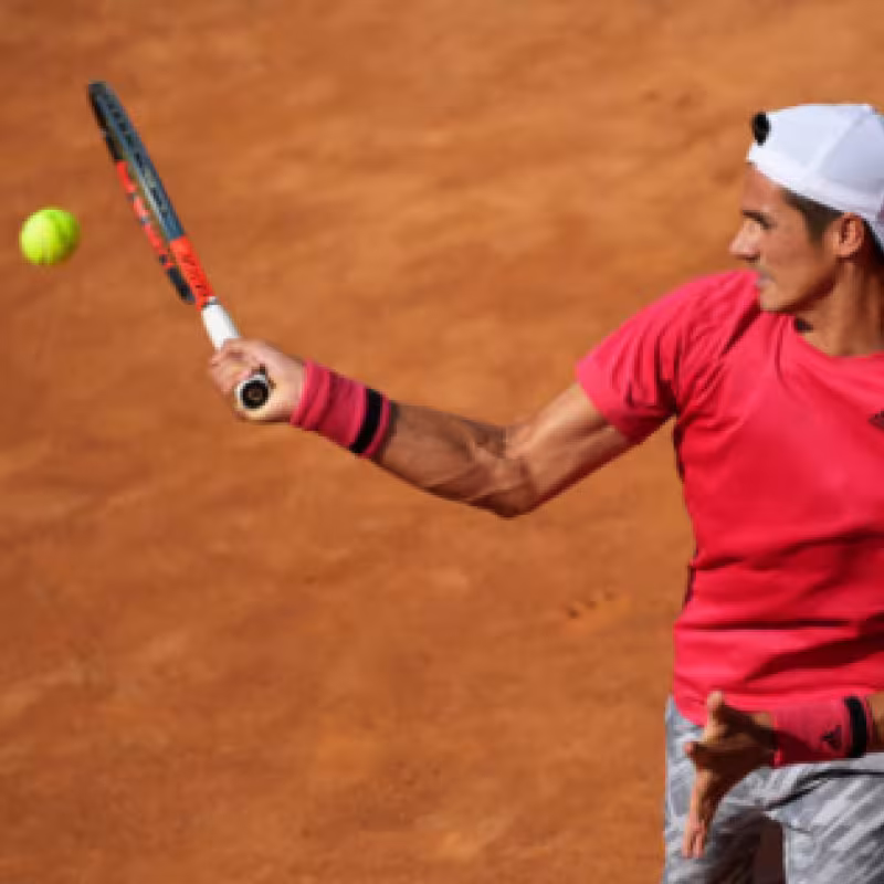 Fede Coria en Roma. Fuente: Getty