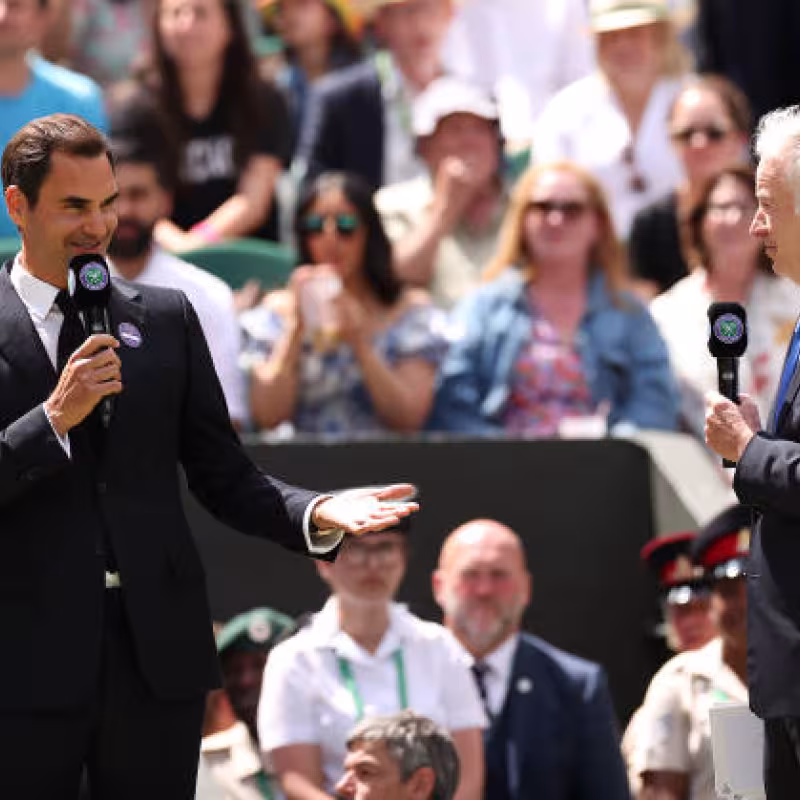 Federer y el rumor creciente sobre la opción de que sea comentarista en la BBC
