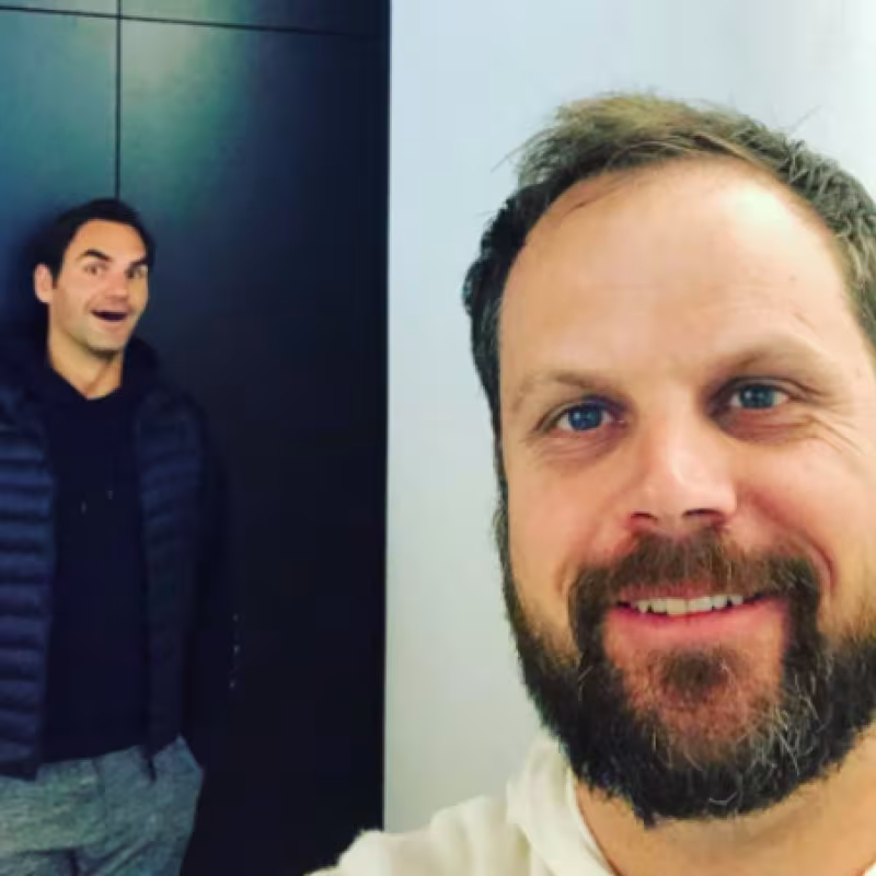 Severin Luthi y su reencuentro con Roger Federer
