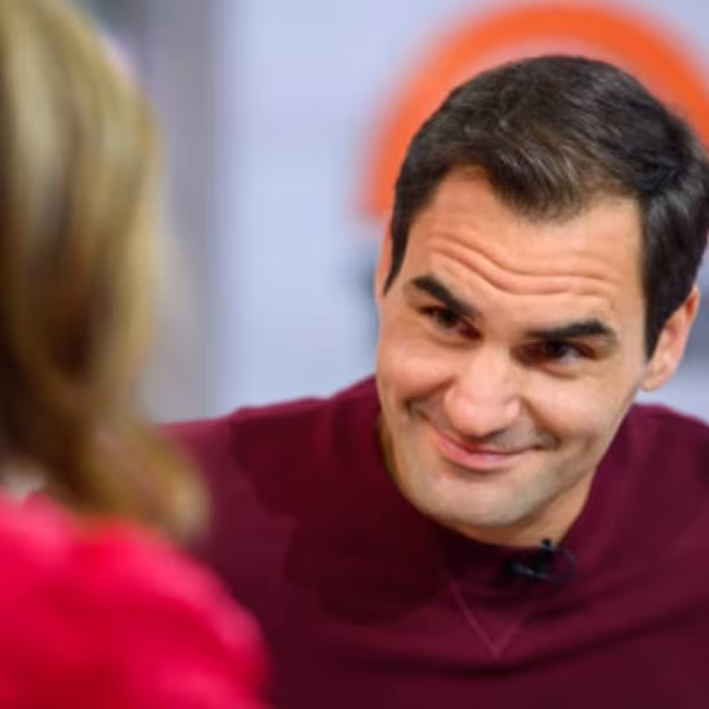 Federer responde a Greta. Foto: Getty