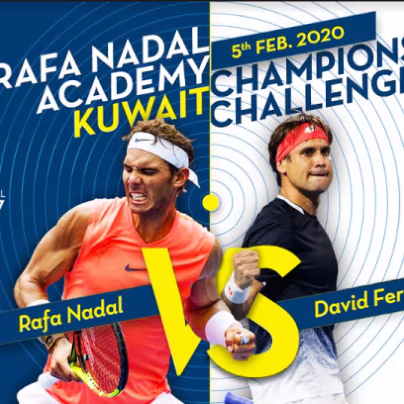 Nadal y Ferrer disputará una exhibición para inaugurar la Rafa Nadal Academy de Kuwait