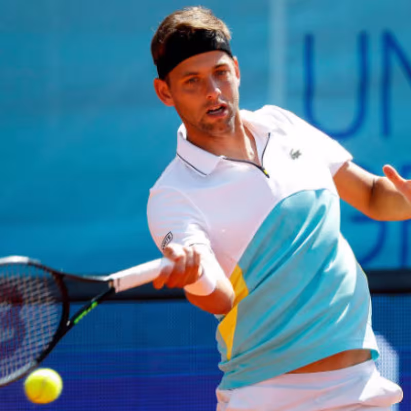 Krajinovic durante el Adria Tour. Fuente: Getty