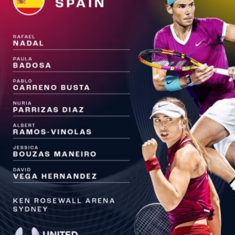 ¿Qué equipo tendrá España en la United Cup?