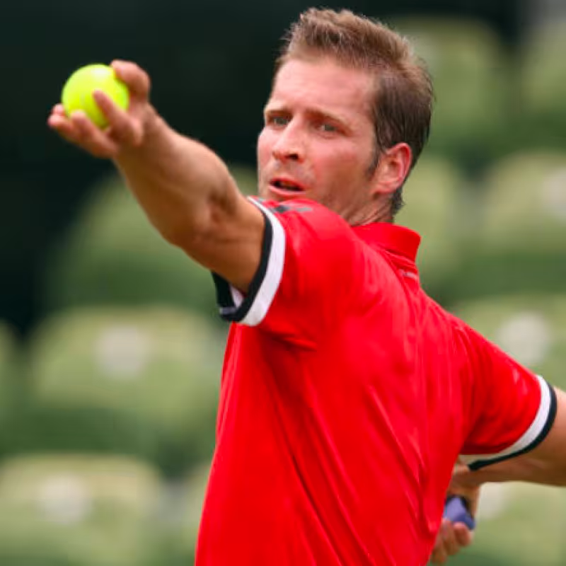 Florian Mayer en un partido de su carrera. Fuente: Getty