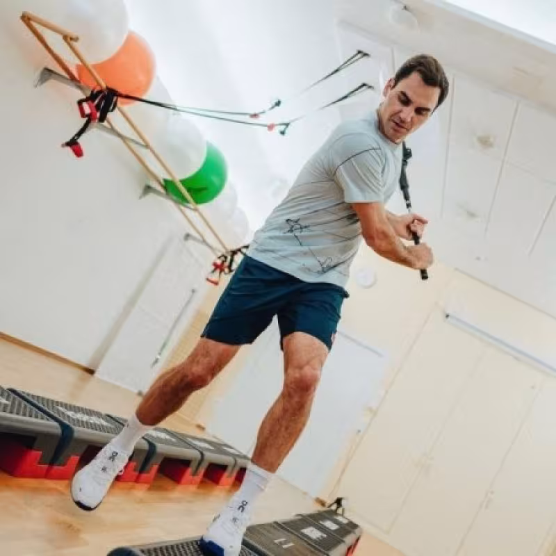 Federer emociona en Instagram con nuevas sesiones de entrenamiento