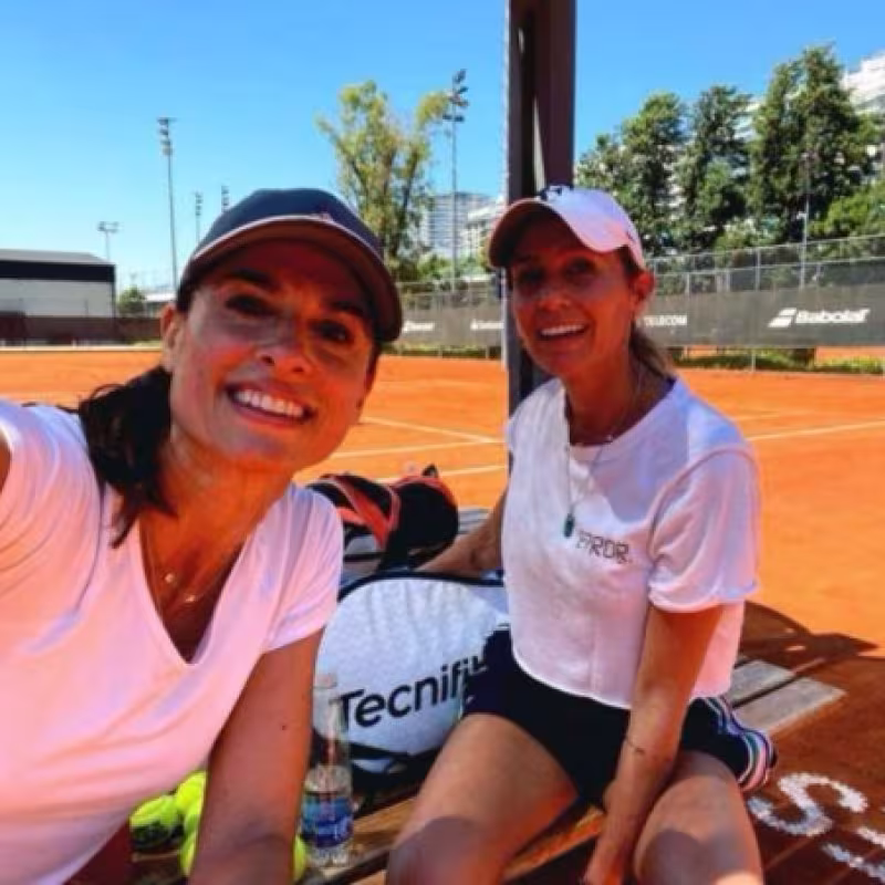 Gabriela Sabatini vuelve al tenis para jugar el "Torneo de Leyendas" de Roland Garros