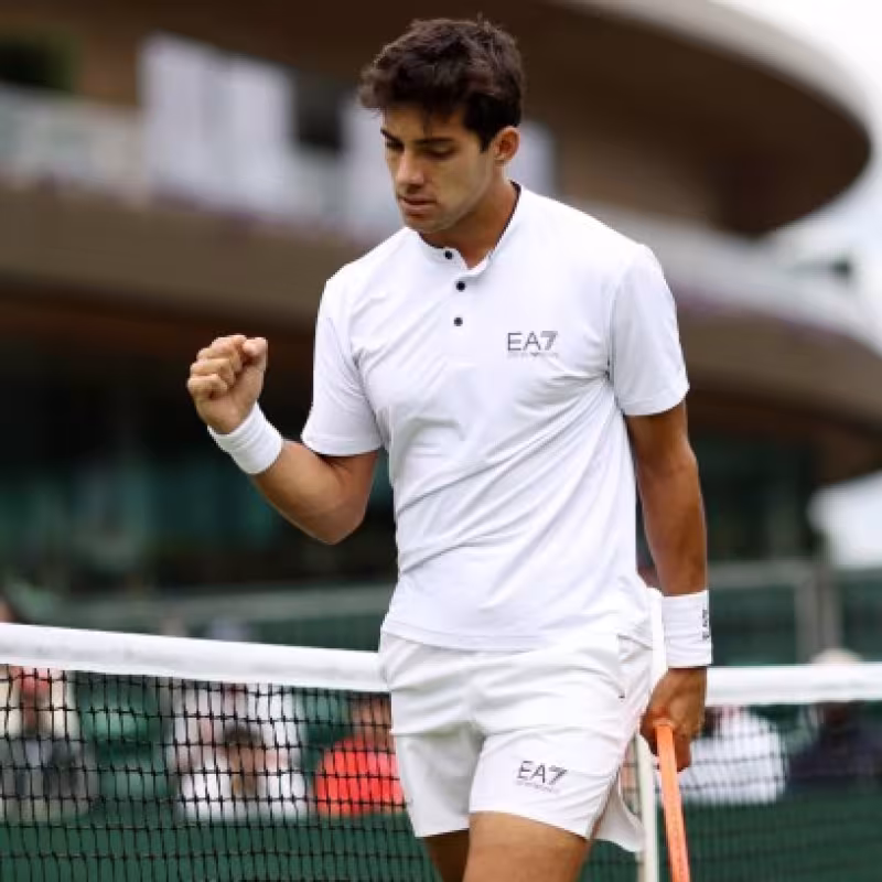 Garin en rueda de prensa con Chile. Foto: Getty Images