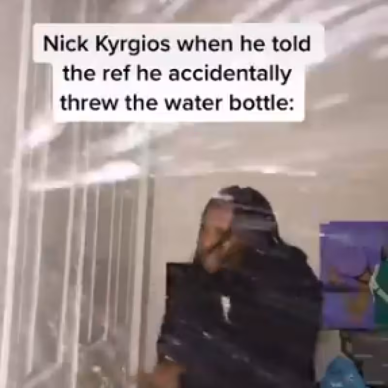 Gauff bromea en redes sociales con una gran imitación de Kyrgios