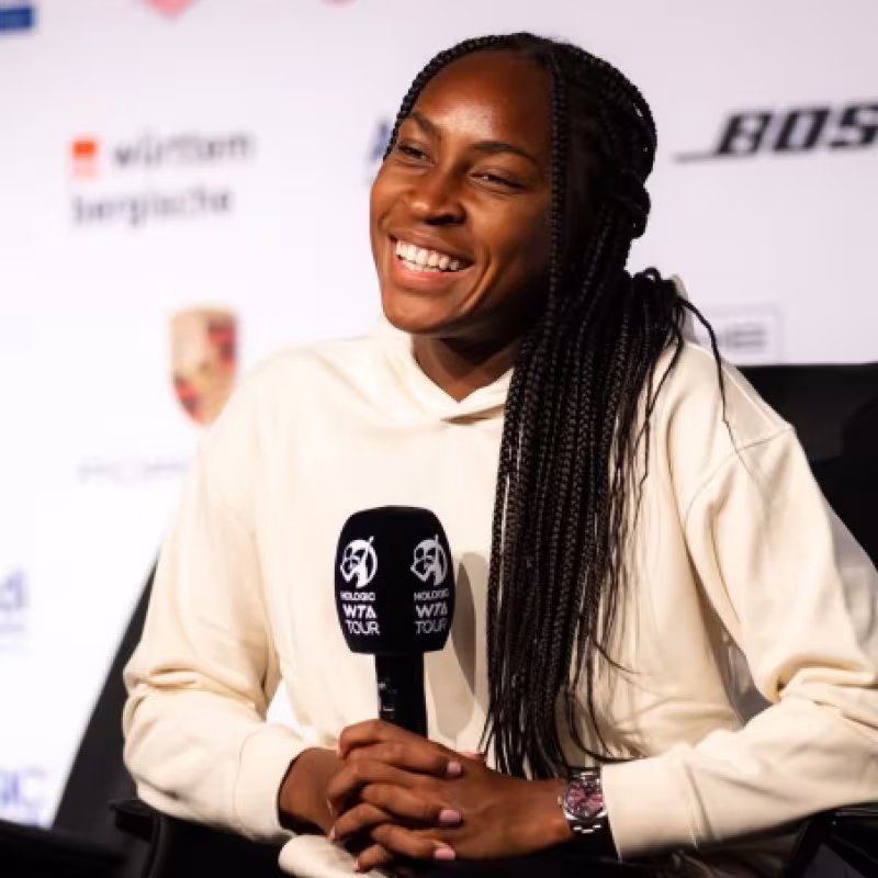 Gauff: "Mi nivel de confianza ahora mismo es muy alto"