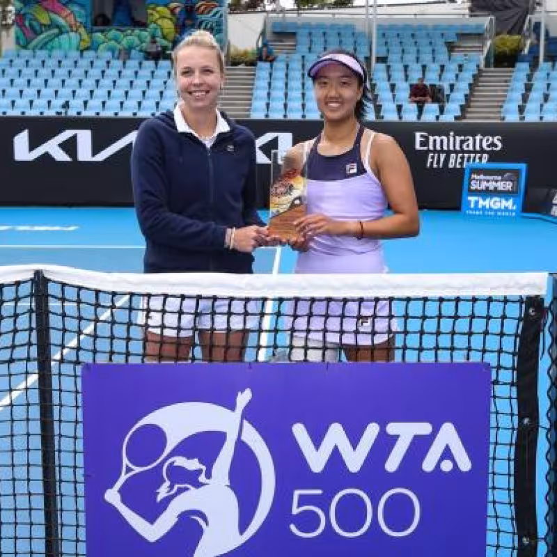 A pachas en el WTA 500 Grampians Trophy