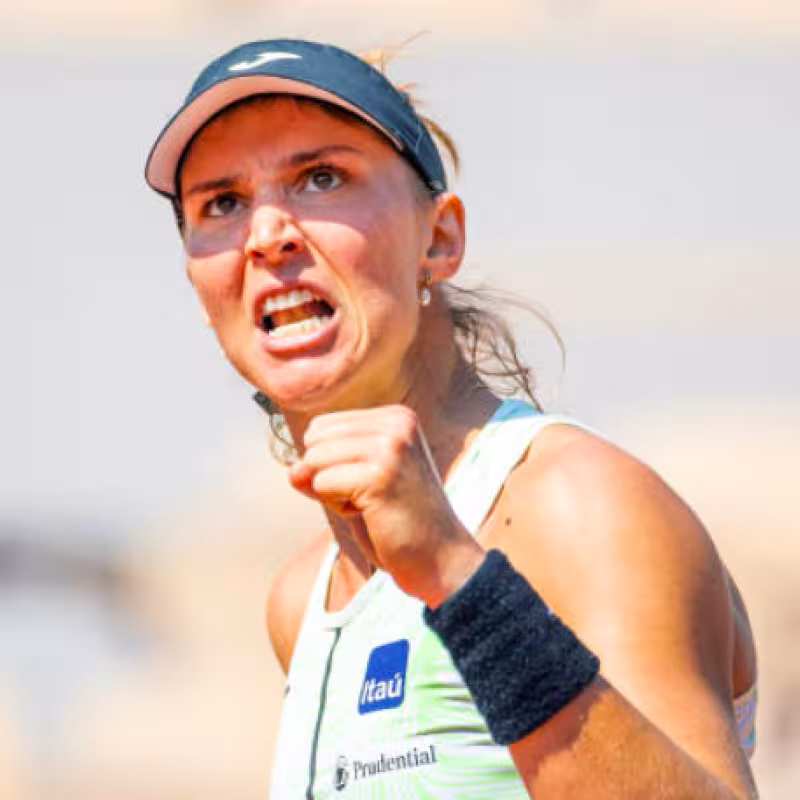 Beatriz Haddad Maia. Fuente: A voz do tenis