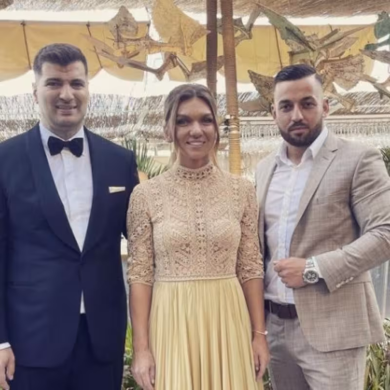 Las imágenes de la boda secreta de Simona Halep