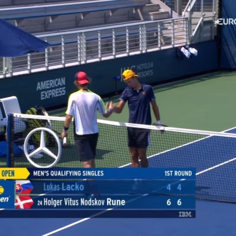 Rune sigue intratable y debuta con un triunfo en la qualy del US Open