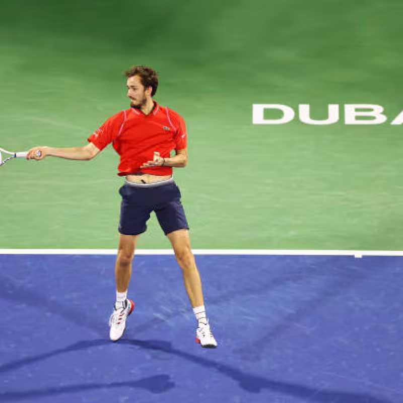 Horario y dónde ver TV y online Daniil Medvedev contra Andrey Rublev en la final del ATP Dubái 2023