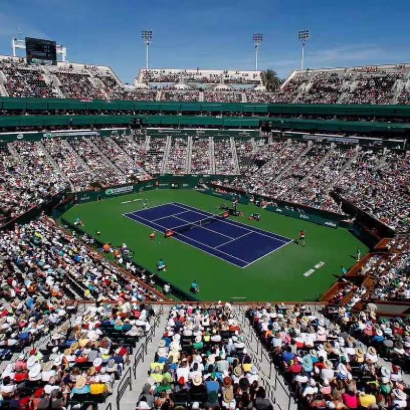 Indian Wells 2022 aumenta un 20% la velocidad de las pistas respecto al año pasado