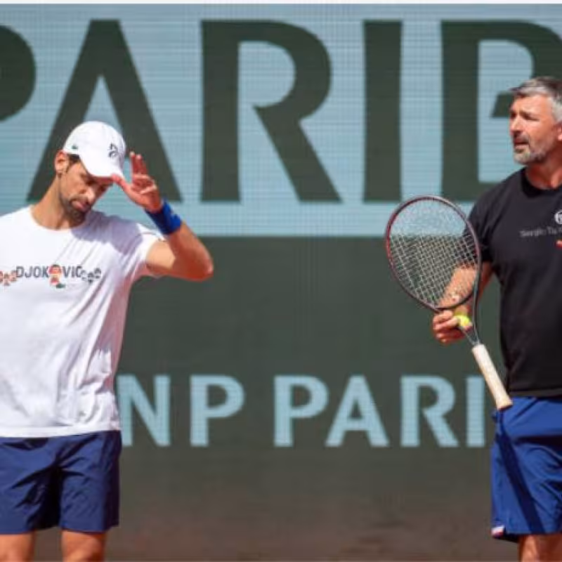 Ivanisevic: "Es mejor enfrentarse a Rafa antes de la final, porque nunca perdió una final en París". Foto: Getty
