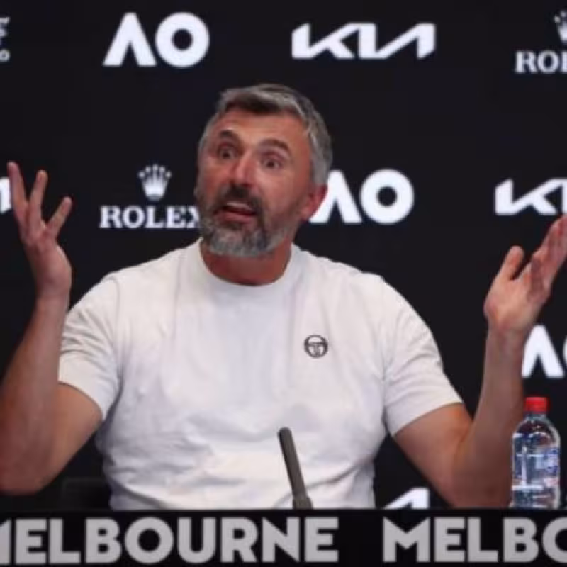 Ivanisevic reconoce lo cerca que estuvo Djokovic de no jugar el Open de Australia. Foto: Getty