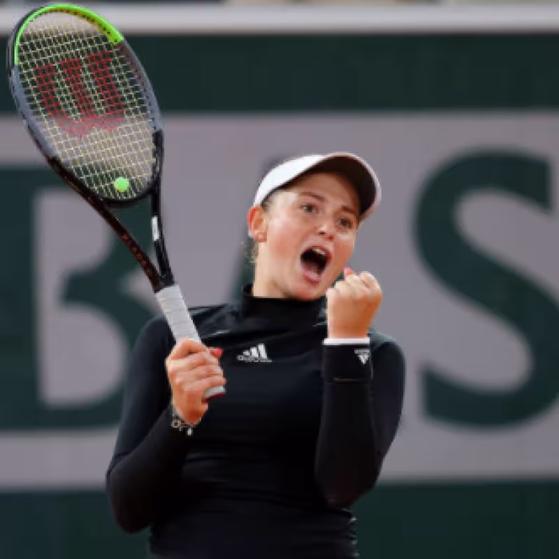 Jelena Ostapenko y su candidatura al título. Foto: gettyimages