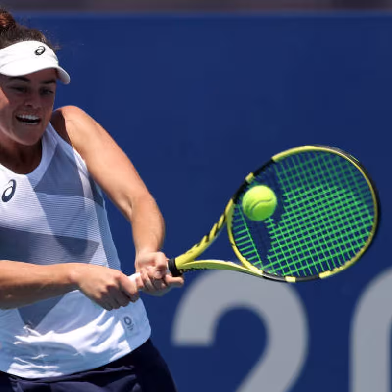 Jennifer Brady vuelve a competir dos años después y lo hace con victoria