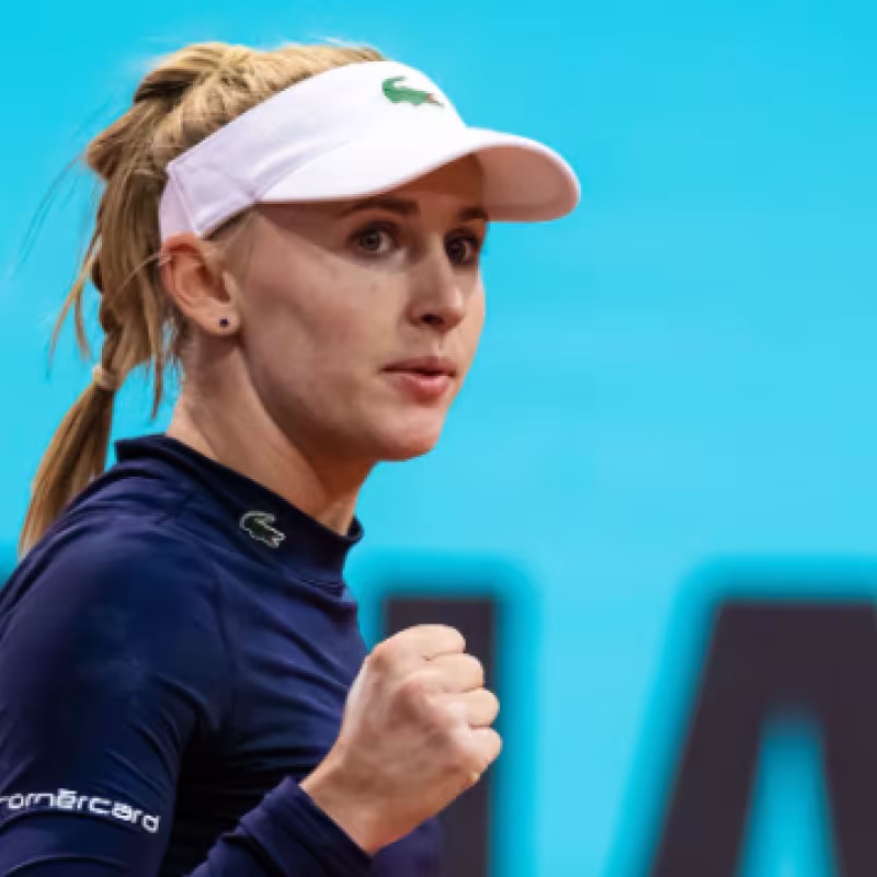 Jil Teichmann en el Mutua Madrid Open 2022. Foto: Getty