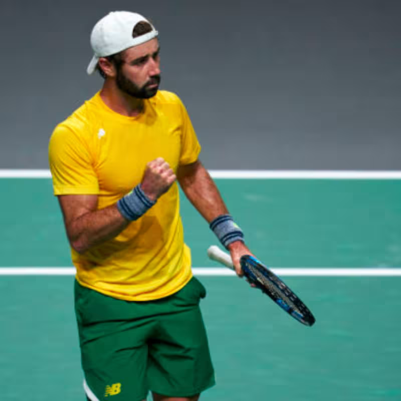 Copa Davis 2022: Thompson adelanta a los australianos