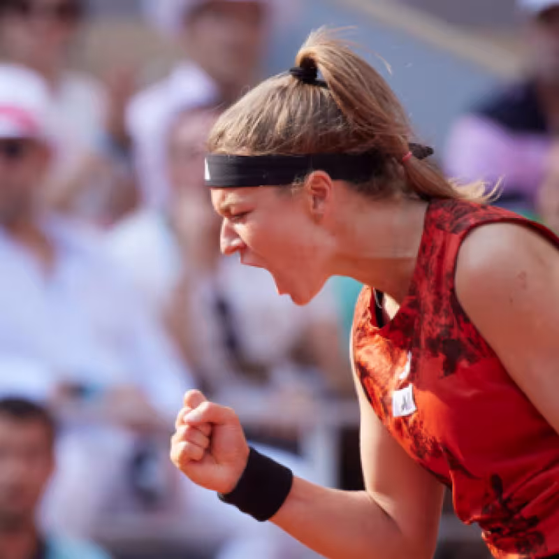 Karolina Muchova, finalista en Roland Garros 2023. Foto: Getty