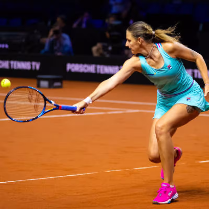 Pliskova: "La tierra batida es cada vez más parecida a la pista dura"