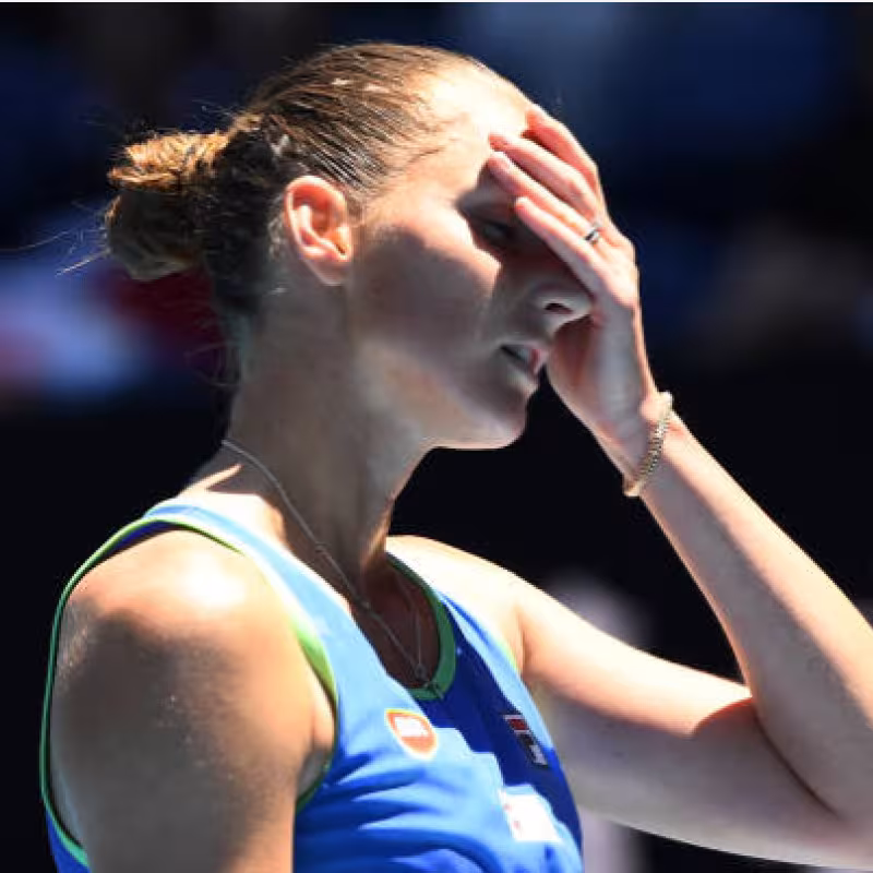 Sonada decepción para Pliskova