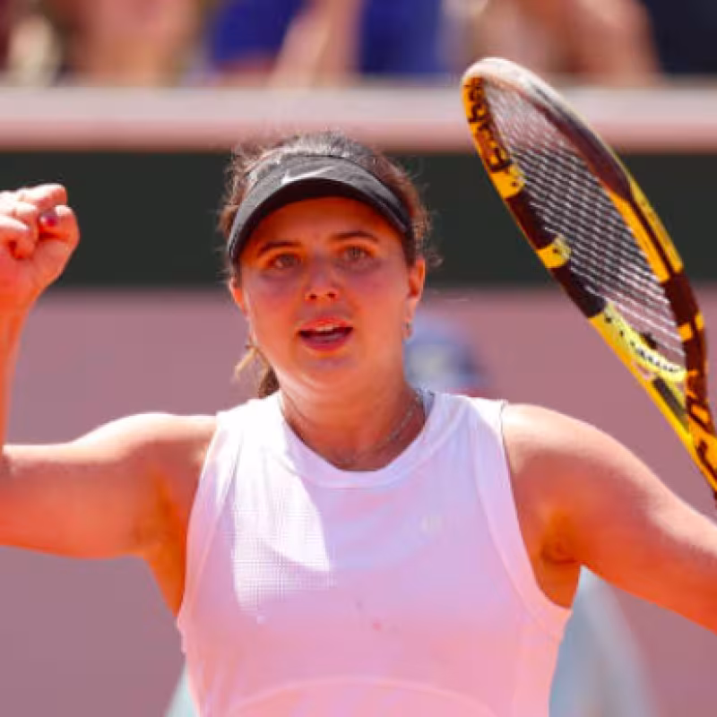 Kayla Day en Roland Garros. Fuente: Getty