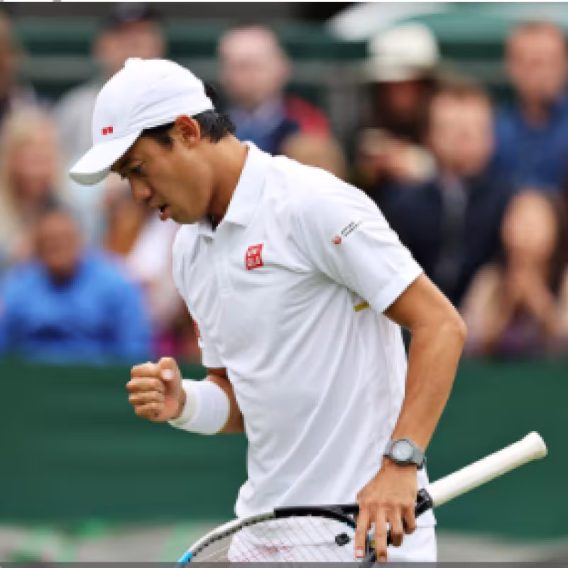 Nishikori ya es "centenario" en Grand Slams