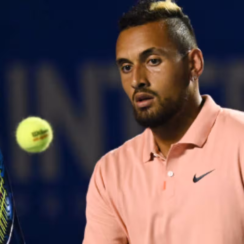 Kyrgios fue tremendamente abucheado por el público de Acapulco tras retirarse