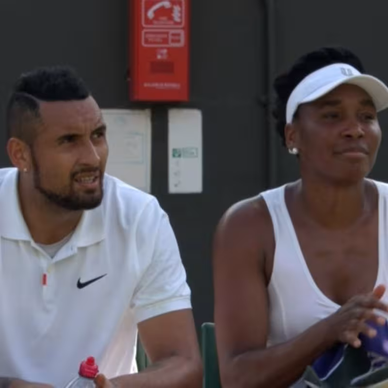 Wimbledon 2021. Kyrgios y Venus ya ganan juntos