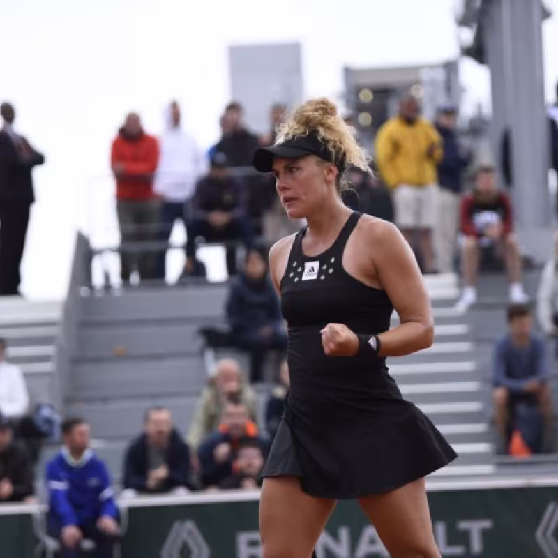 Leolia JeanJean, increíble historia de superación en Roland Garros 2022. Foto: gettyimages
