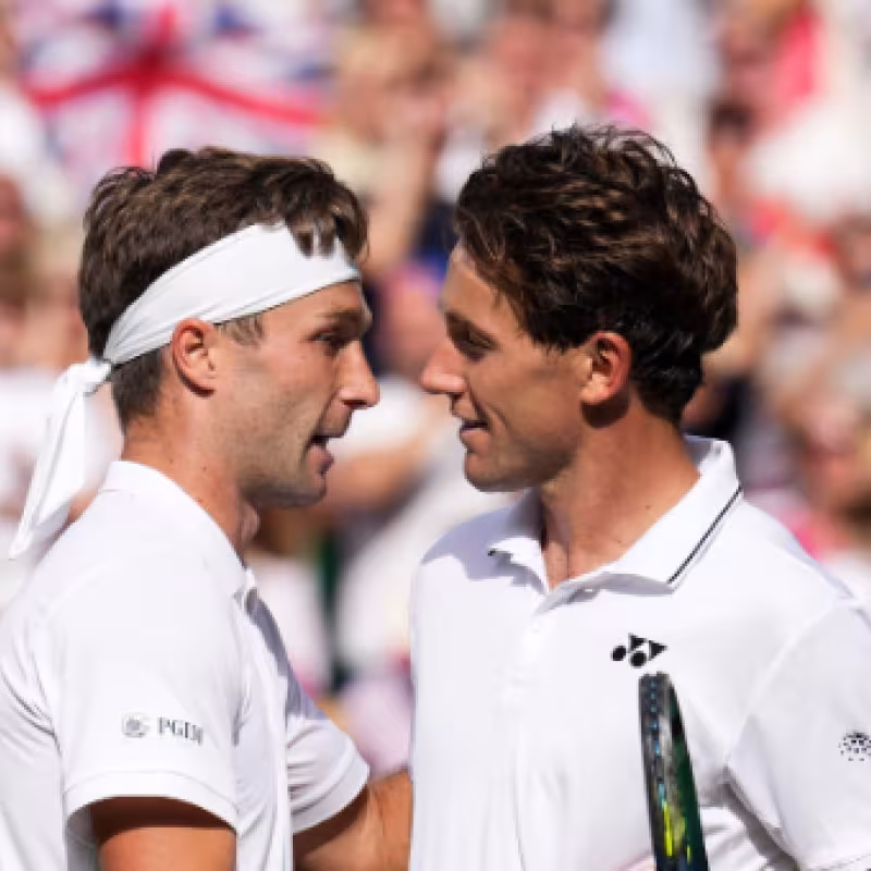 Broady, sobre Ruud: "No veo ninguna razón por la que no pueda ser tan bueno en hierba"