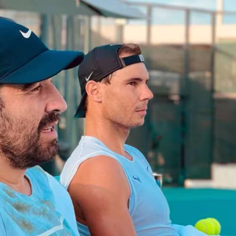 Marc López manda un mensaje de tranquilidad: "El pie de Rafa va bien"
